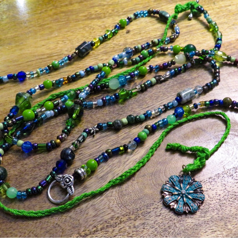Lagoon Blossom Waist Beads